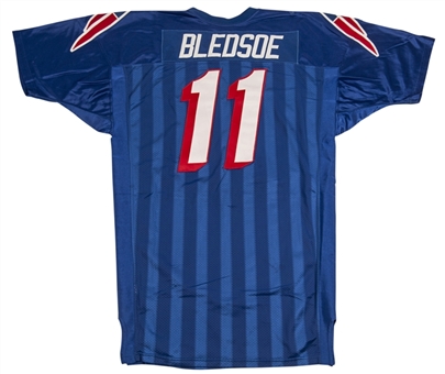1996 Drew Bledsoe Game Used New England Patriots Home Jersey